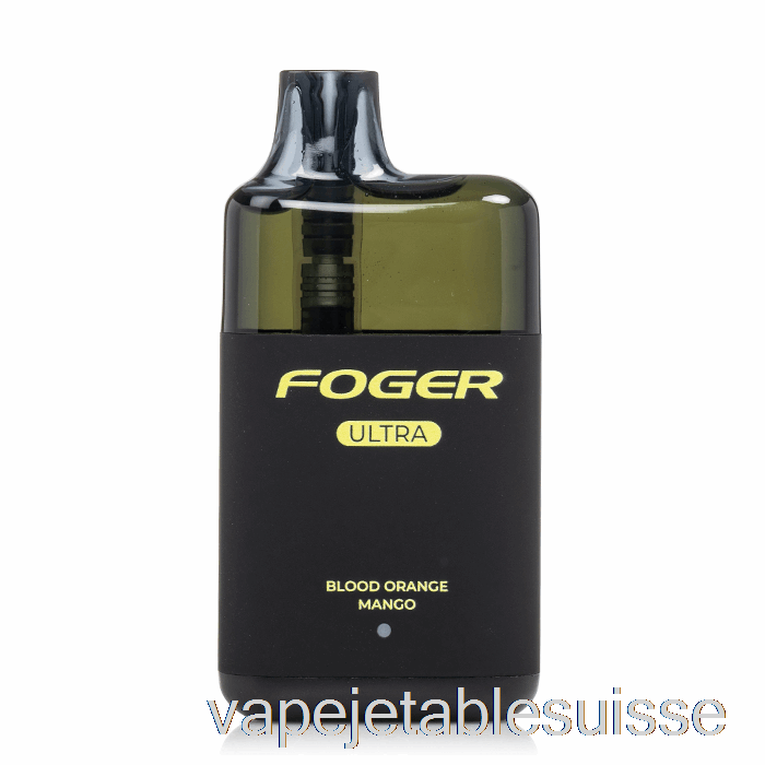 Vape Suisse Foger Ultra 6000 Jetable Orange Sanguine Mangue